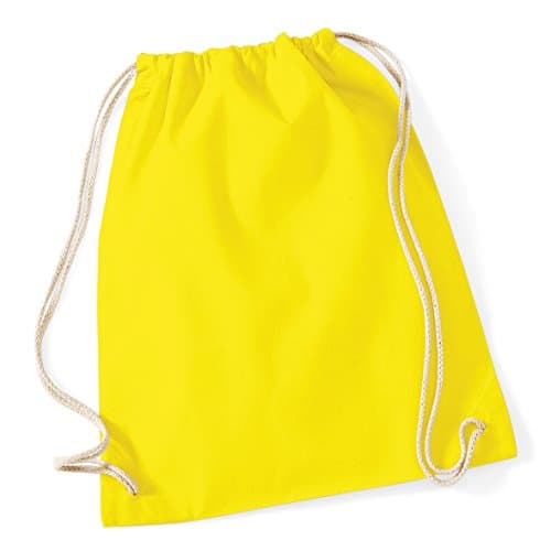 Image of Westford Mill Cotton Gymsac - Yellow