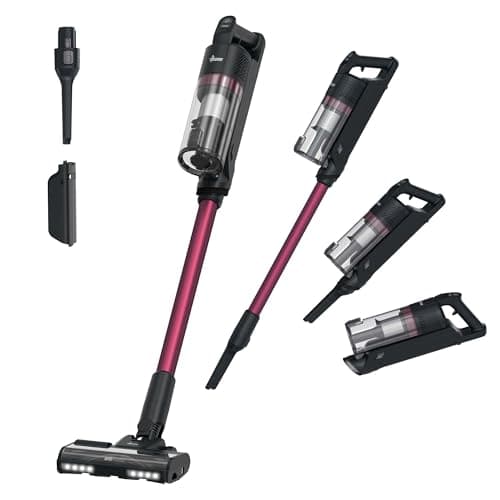 Image of Hoover HF1 Max Cordless Vacuum Cleaner with Anti-Hair Wrap, 50 Min Runtime, 200W Motor, 3-Speed Modes, LED Headlights, Converts to Handheld, Bagless & Easy-Empty [HF1M10H]