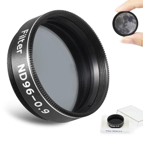 Image of Astromania 1.25" Moon Telescope Eyepiece Color Filter ND96-0.9, Neutral Density, Metal
