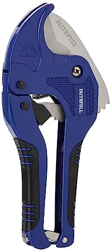 Image of Faithfull FAIPPC42 Plastic Pipe Cutter