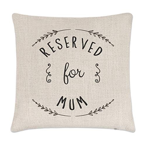 Image of Gift Base Reserved For Mum Linen Cushion Cover