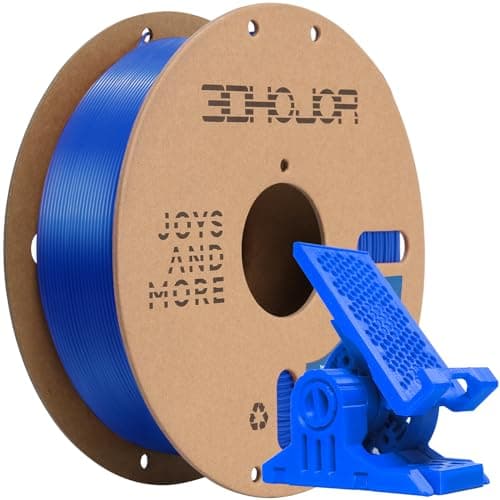Image of 3DHoJor PLA Pro Filament 1.75mm,3D Printer Filament,1kg Cardboard Spool (2.2lbs), Fit Most FDM 3D Printer, Blue