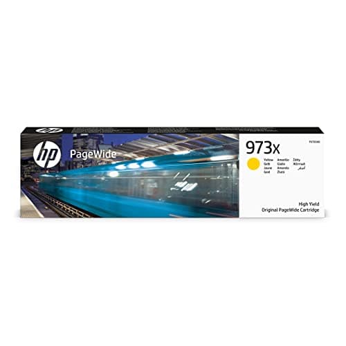 Image of HP F6T83AE 973X High Yield Original PageWide Cartridge, Yellow, Single Pack