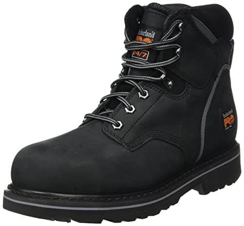 Image of Timberland Pro Men PIT BOSS Inch Steel Safety Toe Industrial Work Shoe BLACK 45