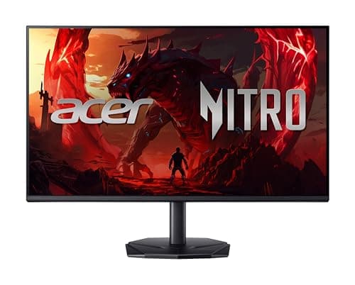 Image of acer Nitro KG242YG 24 inch Full HD (1920 x 1080) Gaming Monitor - 120Hz, 1ms, IPS Panel, Adaptive Sync, 99% sRGB, Speakers, HDMI, VGA
