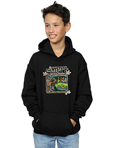 Image of Scooby-Doo! Boys Mystery Machine Hoodie 12-13 years Black