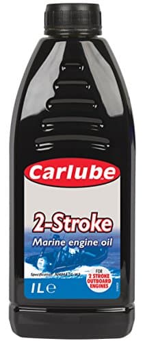 Image of Carlube High Performance 2-Stroke Engine Oil 1 Litre for Marine and Small Engines - Superior Corrosion Protection