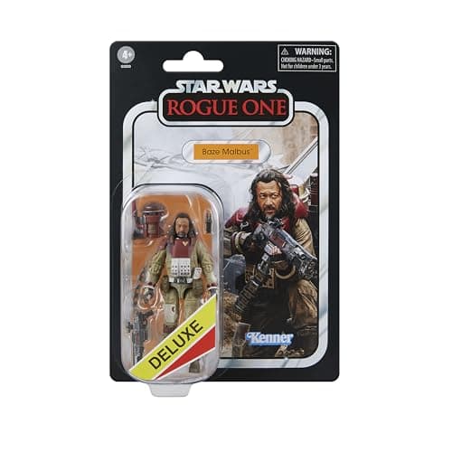 Image of Star Wars The Vintage Collection Baze Malbus, Rogue One: A Story Premium Deluxe 9.5 cm Collectible Action Figure
