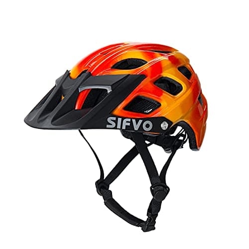 Image of SIFVO Kids Bike Helmet Kids Helmet Age 6 + Boys and Girls Bike Helmets with Cool Visor, Bike Helmets for Kid, Youth Bike Helmet Adjustable & Lightweight (54-57cm)