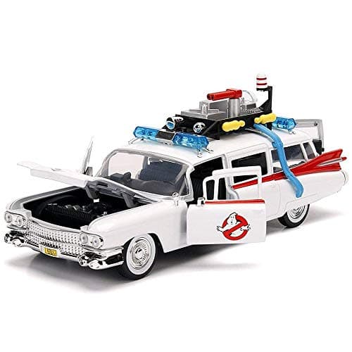 Image of Jada JA99731 Ghostbusters Hollywood Rides 1:24 ECTO-1, Multi-Colored, One Size