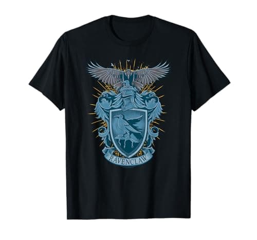 Image of Harry Potter Ravenclaw Sketch Crest T-Shirt