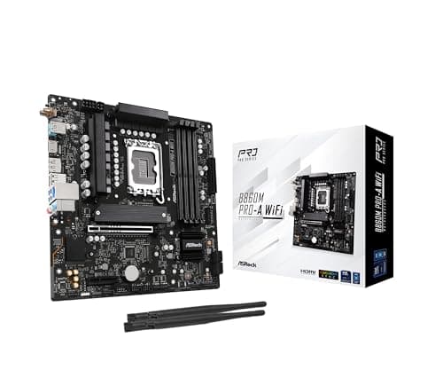 Image of Asrock B860M PRO-A WIFI Intel B860 1851 Micro Atx 4 Ddr5 Hdmi Dp Wi-Fi 6E 2.5G L