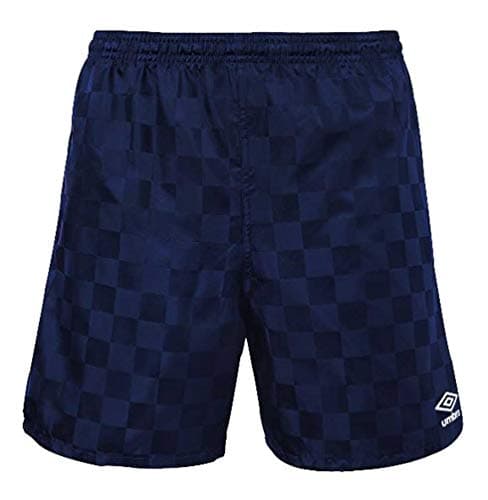Image of Umbro Men's Checkerboard Short, Navy/White, Small