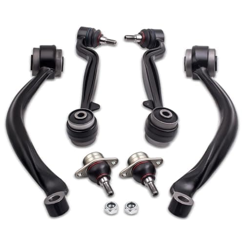 Image of maXpeedingrods Front Upper & Lower Suspension Track Control Arm Kit With Ball Joints For Range-Rover L322 2002-2012