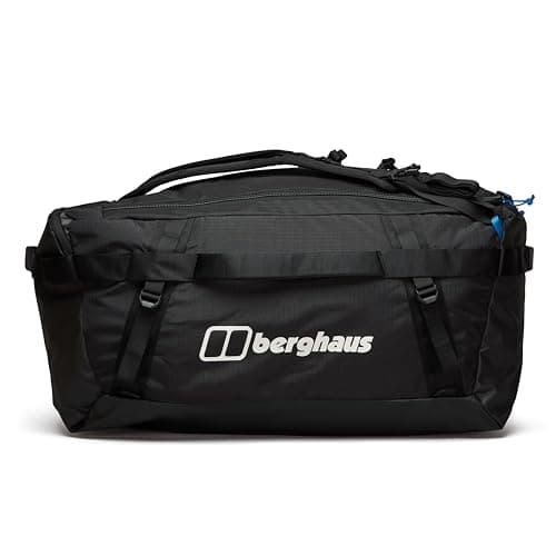 Image of Berghaus Unisex Xodus Travel Holdall 100l Bag | Durable | Shoulder Straps Travel Holdall, Black/Black, One Size