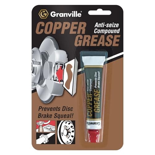 Image of Granville Copper Grease Anti-Seize Compound | High-Temperature & Pressure Lubricant | Corrosion Inhibitor Copper Grease for Automotive & Industrial Use | 20 Grams Tube