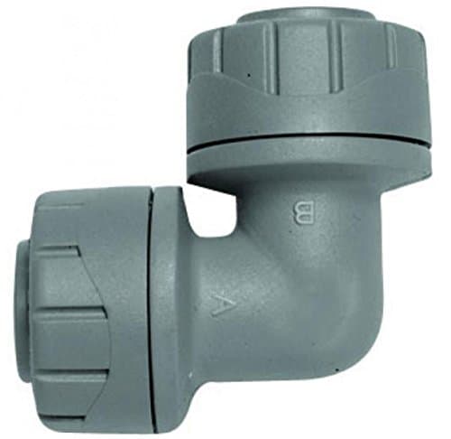 Image of Polyplumb PB115 Elbow, Grey, 15 mm, Set of 10 Piece