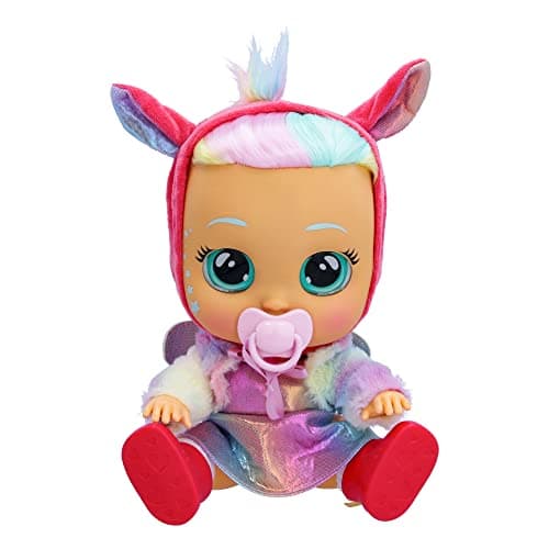 Image of CRY BABIES Dressy Fantasy Hannah | Interactive Doll that cries Real tears with Hair to Style, Clothes to Wear and Accessories - Toy and Gift for Boys and Girls