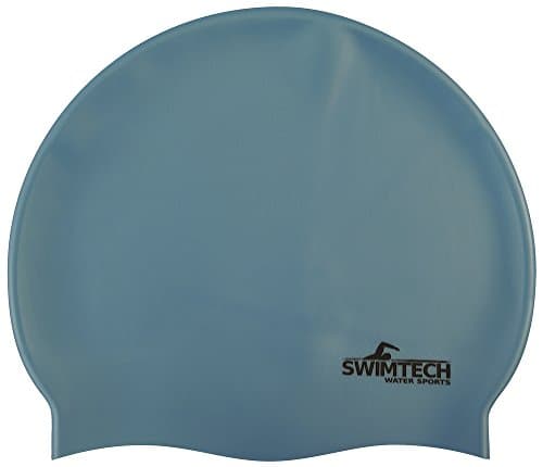 Image of Swimtech Silicone Swim Cap Sky