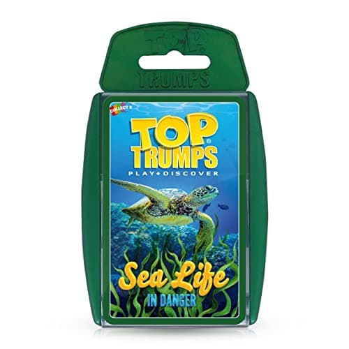 Image of Top Trumps Sea Life In Danger Card Game