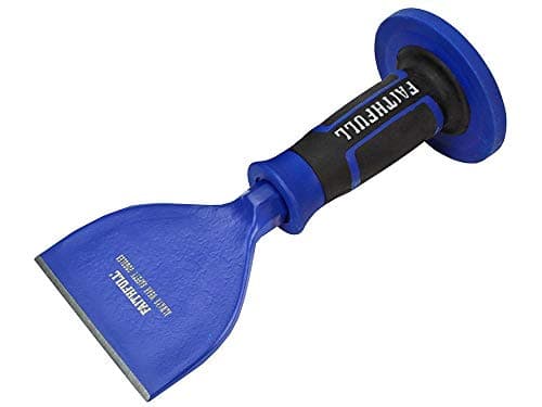Image of Faithfull FAIBB4PG Brick Bolster - 100 x 225 mm (4 x 9 Inch) with Grip