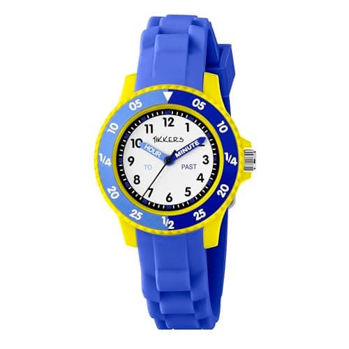 Image of Tikkers Kids Blue Silicone Strap Timer Teacher Watch