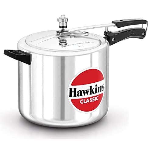 Image of Hawkins Classic Pressure Cooker, 10 Litre, Silver (CL10)