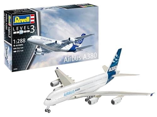 Image of Revell 03808 Airbus A380 1:288 Scale Unbuilt/Unpainted Plastic Model Kit