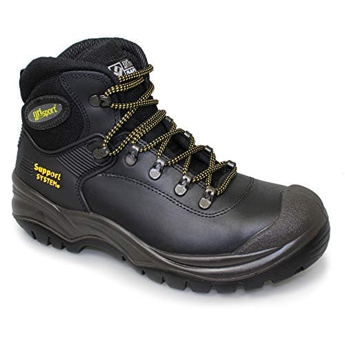 Image of Grisport Men's Contractor S3 Safety Boots Black 8 UK (42 EU)