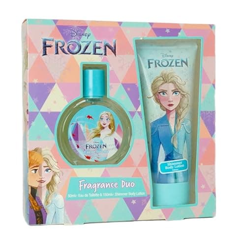 Image of Frozen Elsa Fragrance Duo Gift Set, 50ml Eau de Toilette & 150ml Shimmer Body Lotion