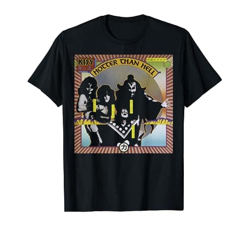 Image of KISS - 1974 Hotter Than Hell T-Shirt