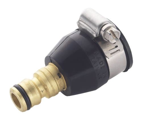 Image of Spear & Jackson BWF15 Tap Connector with Hose Clip