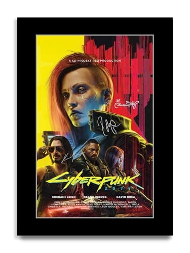Image of HWC Trading Cyberpunk 2077 Gifts Printed Signed Autograph Picture for Video Game Fans and Gamers (ID-002995) - A4 Print Only