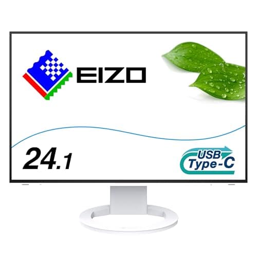 Image of Eizo FlexScan EV2485-WT LED display 61.2 cm (24.1") 1920 x 1200 pixels WUXGA White