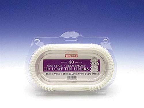 Image of Caroline Packaging Loaf Tin Liners (40) 1lb