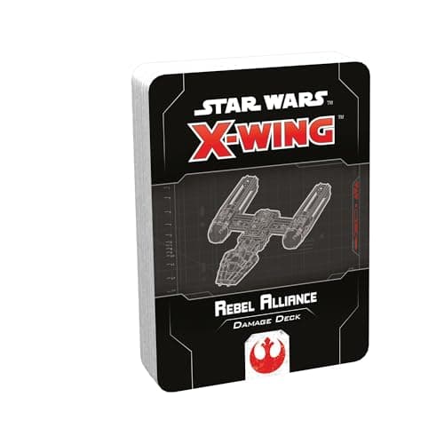 Image of Fantasy Flight Games - Star Wars X-Wing Second Edition: Star Wars X-Wing: Rebel Alliance Damage Deck - Miniature Game 11. Accessories, Various,FFGSWZ72