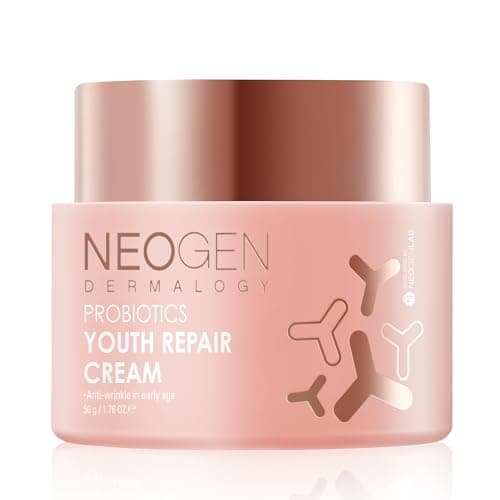 Image of DERMALOGY by NEOGENLAB Probiotics Youth Repair Cream 1.76 oz (50g) - Firming & Wrinkles Care Anti-Aging Moisturizer with Probiotics Lactobacillus & Bifida & Collagen - Korean Skin Care