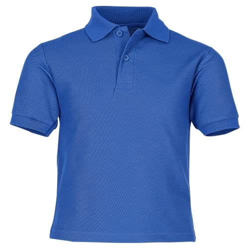 Image of Fruit of the Loom Childrens/Kids Unisex 65/35 Pique Polo Shirt (9-11) (Royal)