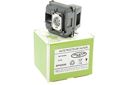 Image of Alda PQ Premium, Projector Lamp Compatible with EPSON EH-TW6000, EH-TW6100, EH-TW5900, EH-TW5810C, H421A, HC3010E, HC3020, V12H010L68, V13H010L68, ELPLP68 Projectors, Lamp with Housing