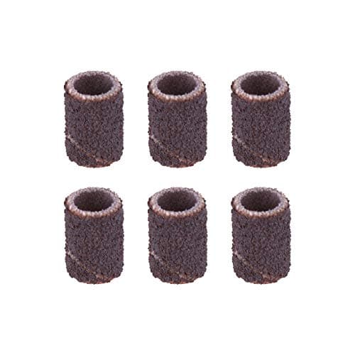 Image of Dremel 431 Sanding Bands Multipack, 6 Sanding Bands (6,4 mm - Grit 60) for Sanding, Shaping and Smoothing Wood and Plastic Materials