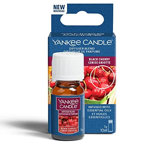 Image of Yankee Candle Ultrasonic Aroma Diffuser Oil | Black Cherry Diffuser Refill | 10ml