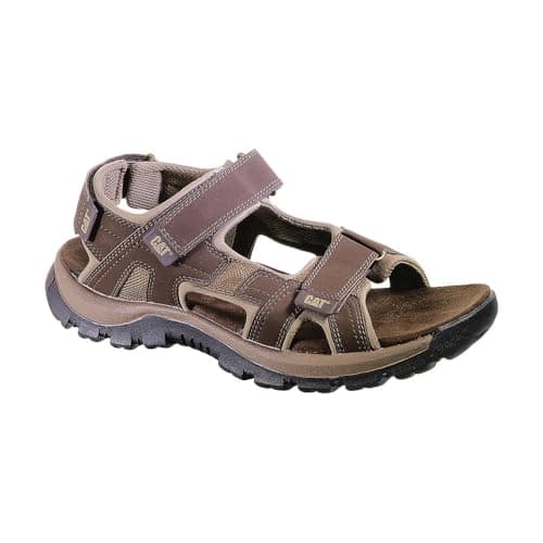 Image of CAT Footwear Men's Giles Flip-Flop, Dark Brown, 7 UK