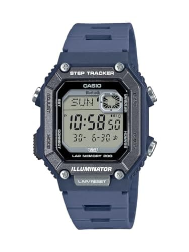Image of Casio Men Digital Quartz Watch with Resin Strap WS-B1000-2AV