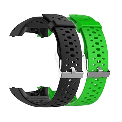 Image of Huwokxix Watch Strap compatible with Polar M400 / M430,Adjustable Silicone Sports Strap Replacement Band for Polar M400 / M430 Smart Watch