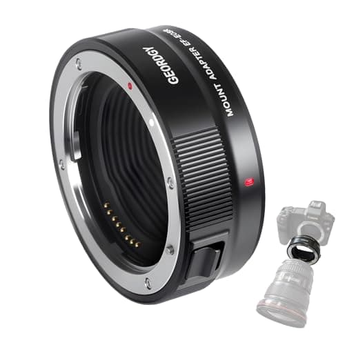 Image of Lens Adapter EF-EOS R for Canon EF/EF-S Lenses to Canon EOS R, RP, R5, R6, R7, R8, R10, R50, R100 Cameras Fast Autofocus