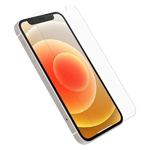 Image of OtterBox Alpha Glass Screen Protector for iPhone 12 mini, Tempered Glass, x2 Scratch Protection