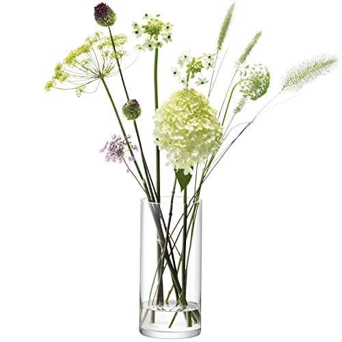 Image of LSA International Column Vase H28 x Ø13cm Clear| 1 Unit | Mouthblown & Handmade Glass | CO21