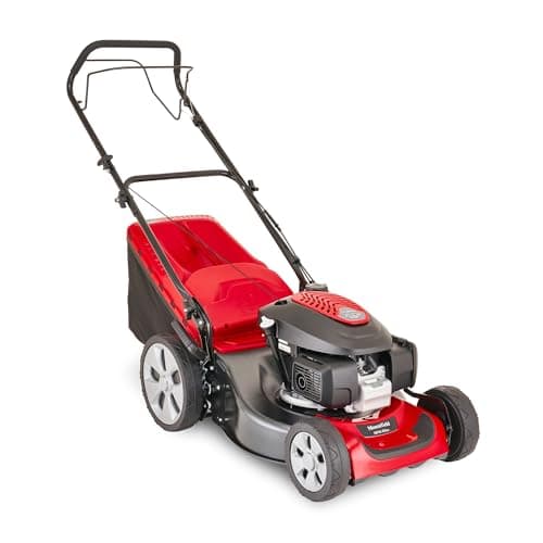 Image of Mountfield Lawnmower SP46 Elite, 46 cm – Self-Propelled, 60 l Collection Bag, Mulching Plug Included – Perfect for Medium-Sized Gardens