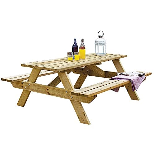 Image of Woodshaw CRAFTED FOR YOUR OUTDOOR SPACE Appleton 6 Seater Picnic Bench