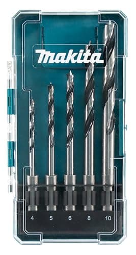 Image of Makita E-15148-12 5 Piece Drill Bit Set SDS-Plus Wood